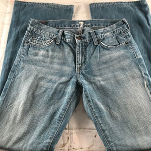 7 For All Mankind Bootcut Medium Wash Jeans sz 27